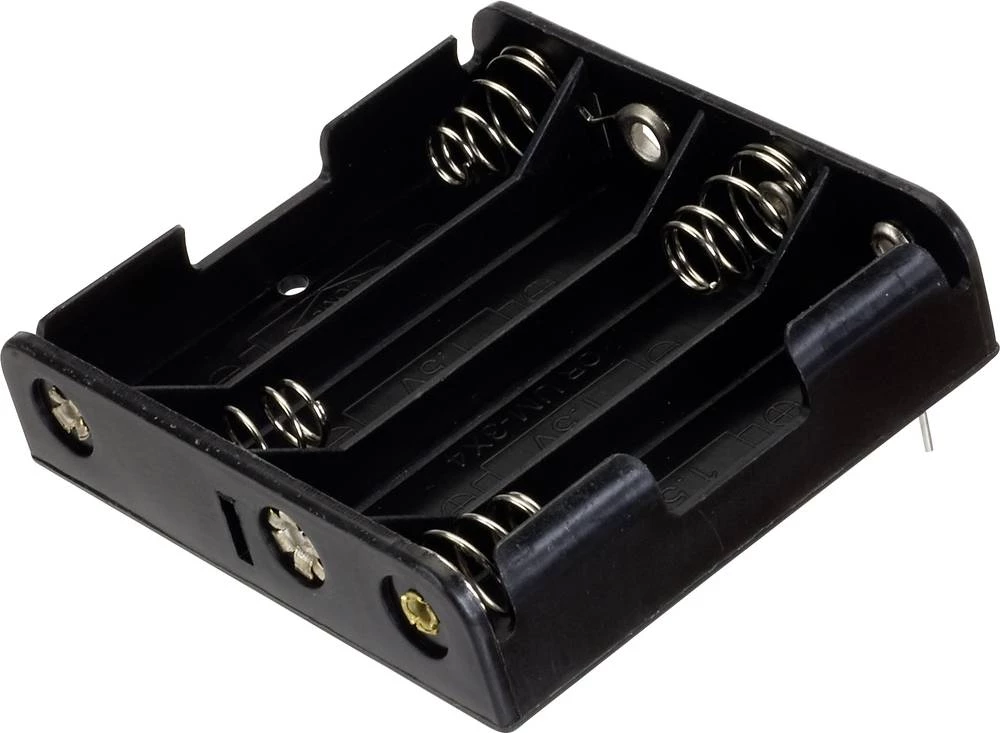 Baterije - držač 4x Mignon (AA) TRU COMPONENTS BH-341-1P slika