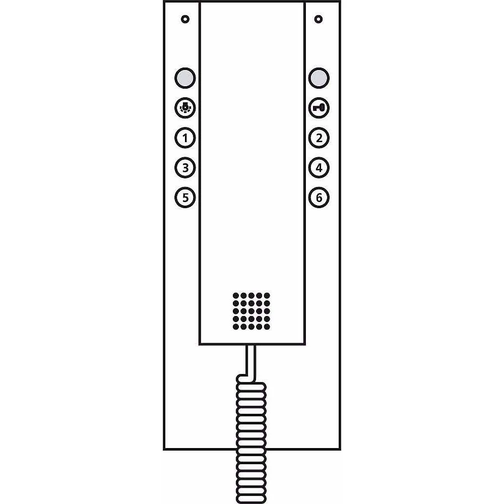 Siedle 200015512-00 pribor portafona za vrata pribor za montažu slika