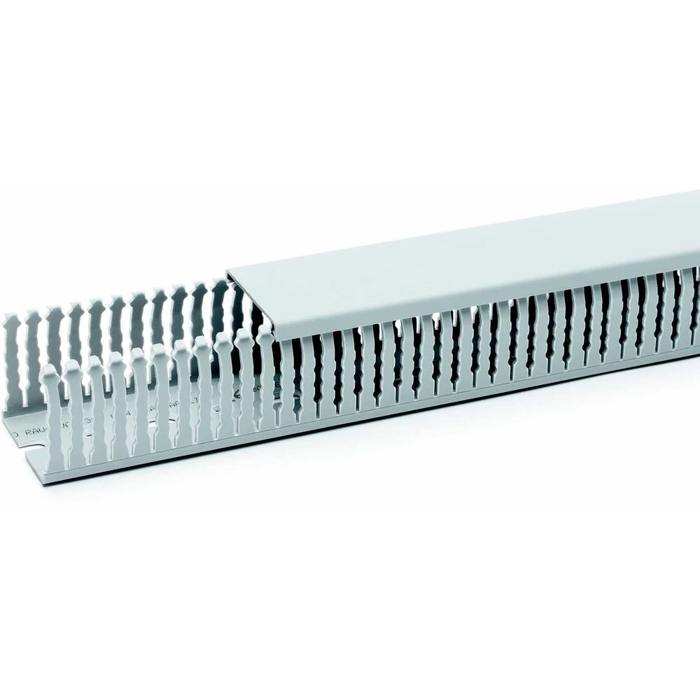 OBO Bettermann 6132430 kanal za ožičenje gornji dio (D x Š x V) 2000 x 38 x 38 mm 40 St. siva slika