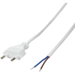 LogiLink struja priključni kabel [1x europski muški konektor - 1x slobodan kraj] 1.50 m bijela slika