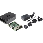 Raspberry Pi® CR-PI-SET005 Raspberry Pi® 3 B+ 1 GB 4 x 1.4 GHz uklj. hladnjak, uklj. kućište, uklj. noobs os, uklj. HDMI kabel , uklj. napajanje
