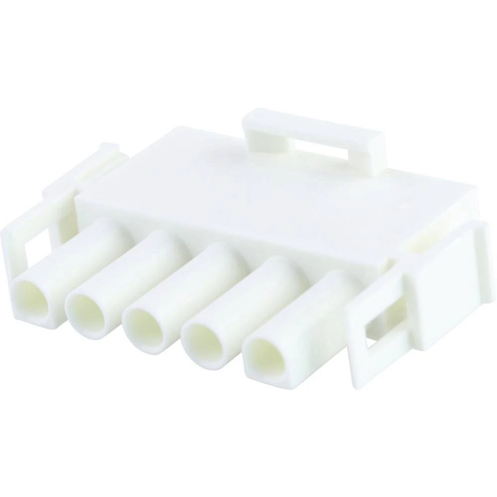 Molex 366430010 2.13mm Diameter MLX Plug Housing, 5 Circuits, PA Polyamide Nylon 6/6 94V-2, Glow-Wire Capable slika