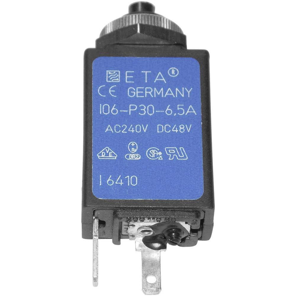 E-T-A Nadstrujni prekidač 1-polni 250 V/AC 6.5 A slika
