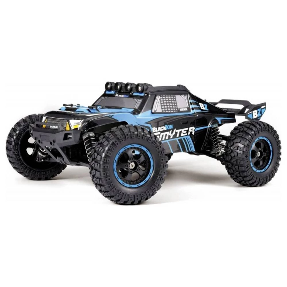 Blackzon zelena s četkama 1:12 RC model automobila električni monstertruck pogon na sva četiri kotača (4wd) 2,4 GHz uklj slika