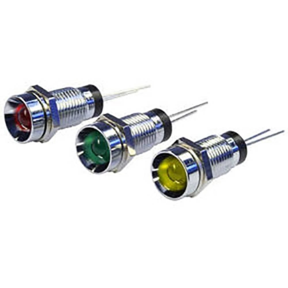 Vossloh Schwabe WU-I-R5 difuzne LED Crvena 5 mm 22 mcd Bulk slika