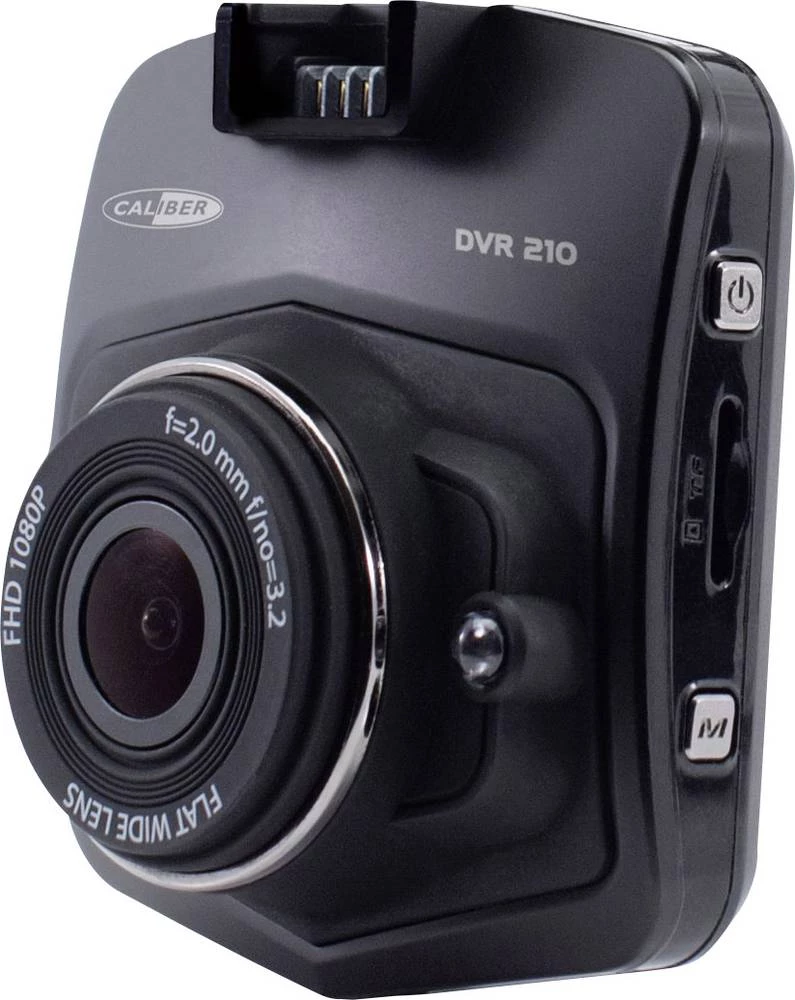 Automobilska kamera sa GPS-sustavom Caliber Audio Technology DVR210 Horizontalni kut gledanja=140 ° Akumulator, Zaslon, Mikrofon slika