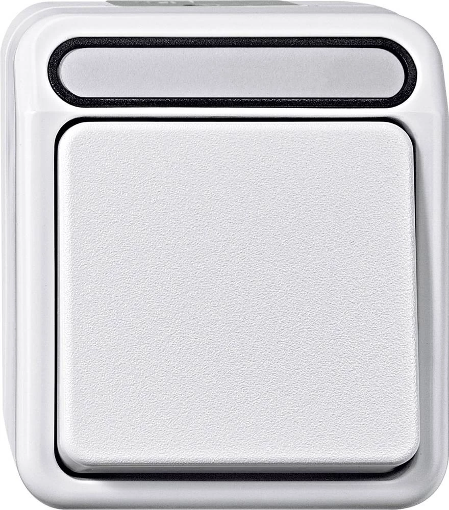 Schneider Electric 1 komad Potpuni Tipkalo Polarno bijela 4074987 slika