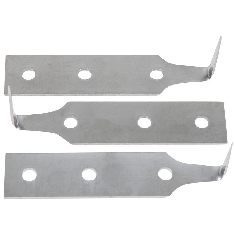 Set strugalica od nehrđajućeg čelika, duljina oštrice 38 mm, 3 kom KS Tools 140.2357 slika