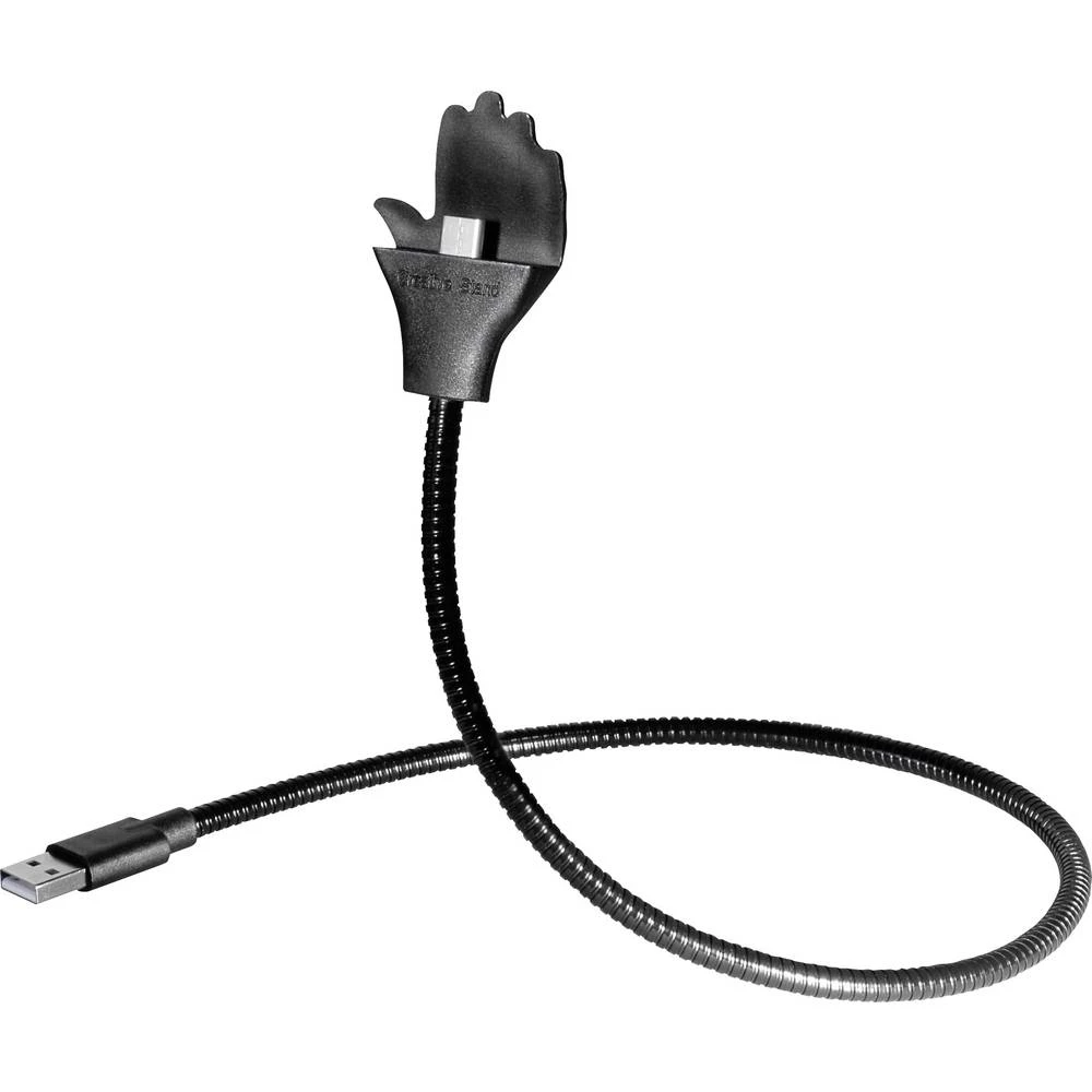Maxtrack USB 2.0 Priključni kabel [1x Muški konektor USB 2.0 tipa C - 1x Muški konektor USB 2.0 tipa A] 0.5 m Crna slika