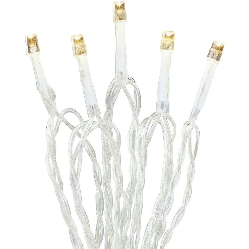 Hellum 524253 mini svjetlosni lanac unutra baterijski pogon LED toplo bijela Osvjetljena duljina: 7.35 m slika