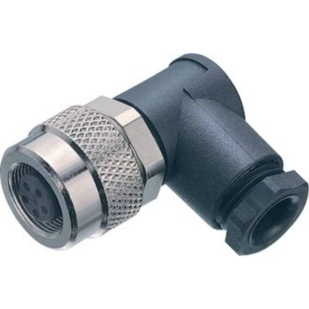 binder  99 0414 70 05-20  kutna utičnica  ženski konektor, kutni  Ukupan broj polova: 5  Serija (Okrugli utični konekt slika