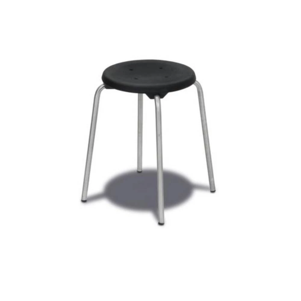 Stolac bez naslona Nehrđajući čelik B-3258.31 slika