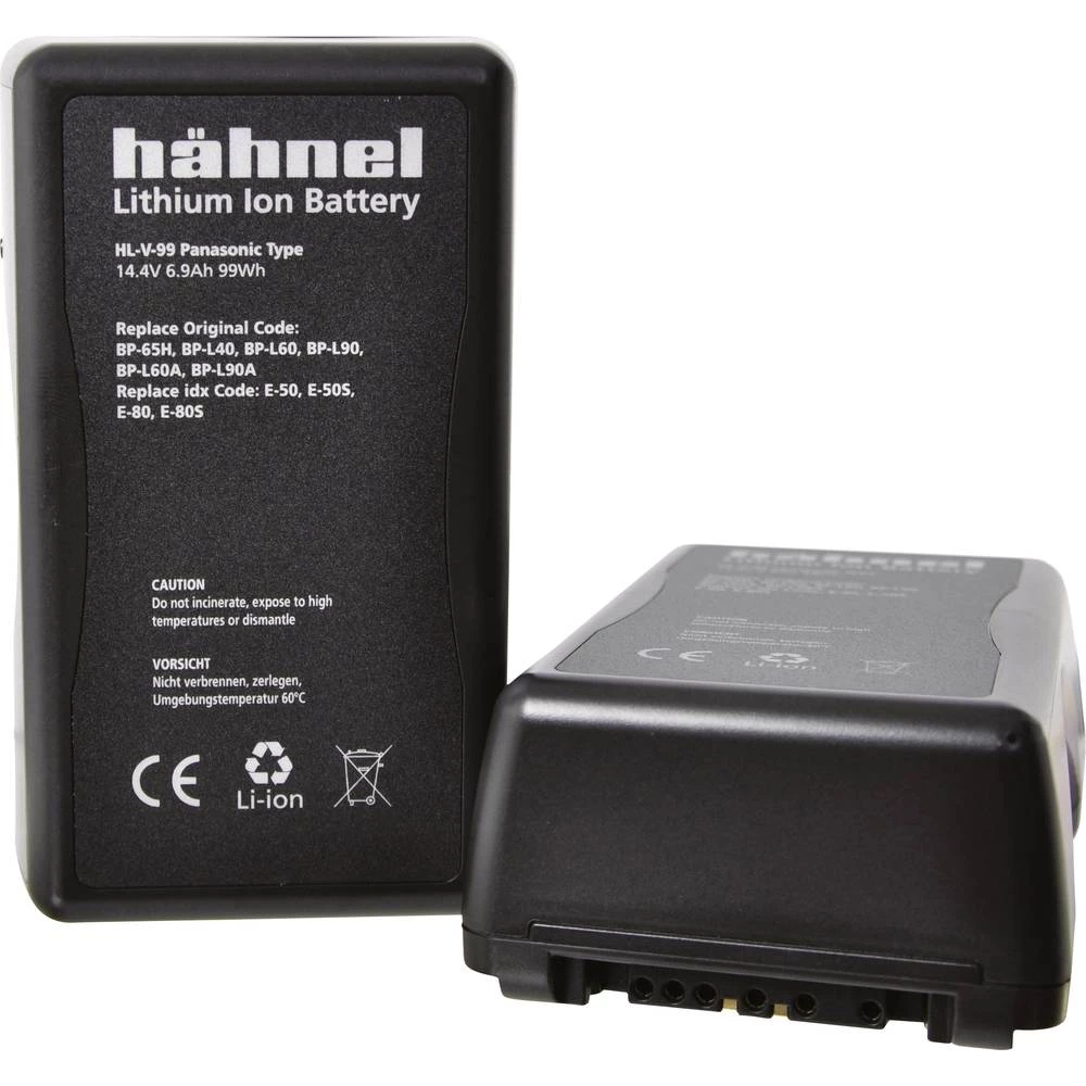 Kamera-akumulator Hähnel Zamjenjuje originalnu akU. bateriju BP-65H, BP-L40, BP-L60, BP-L60A, BP-L90, BP-L90A, E-50, E-50S, E-80 slika