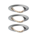Paulmann 93420 Base ugrađeno svjetlo 3-dijelni komplet LED GU10 15 W slika