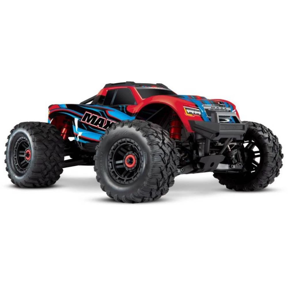Traxxas Maxx crvena bez četkica 1:10 RC model automobila električni  monstertruck pogon na sva četiri kotača (4wd)  2,4 GHz slika
