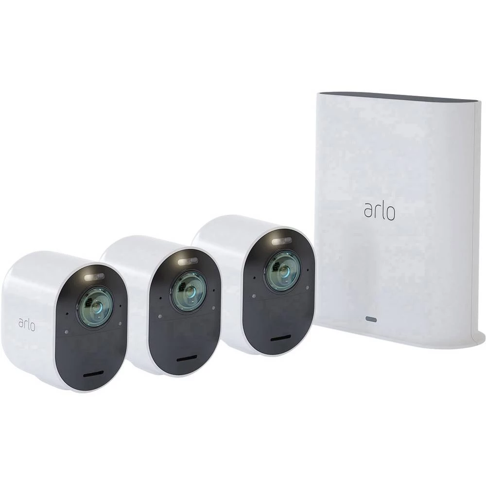ARLO Arlo Ultra VMS5340 VMS5340-100EUS WLAN IP-Set sigurnosne kamere S 3 kamere 3840 x 2160 piksel slika
