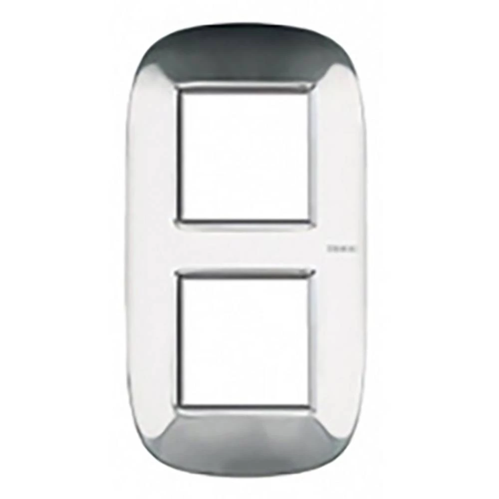 Legrand 2-struki   okvir Axolute čelik HB4802/2ACL slika