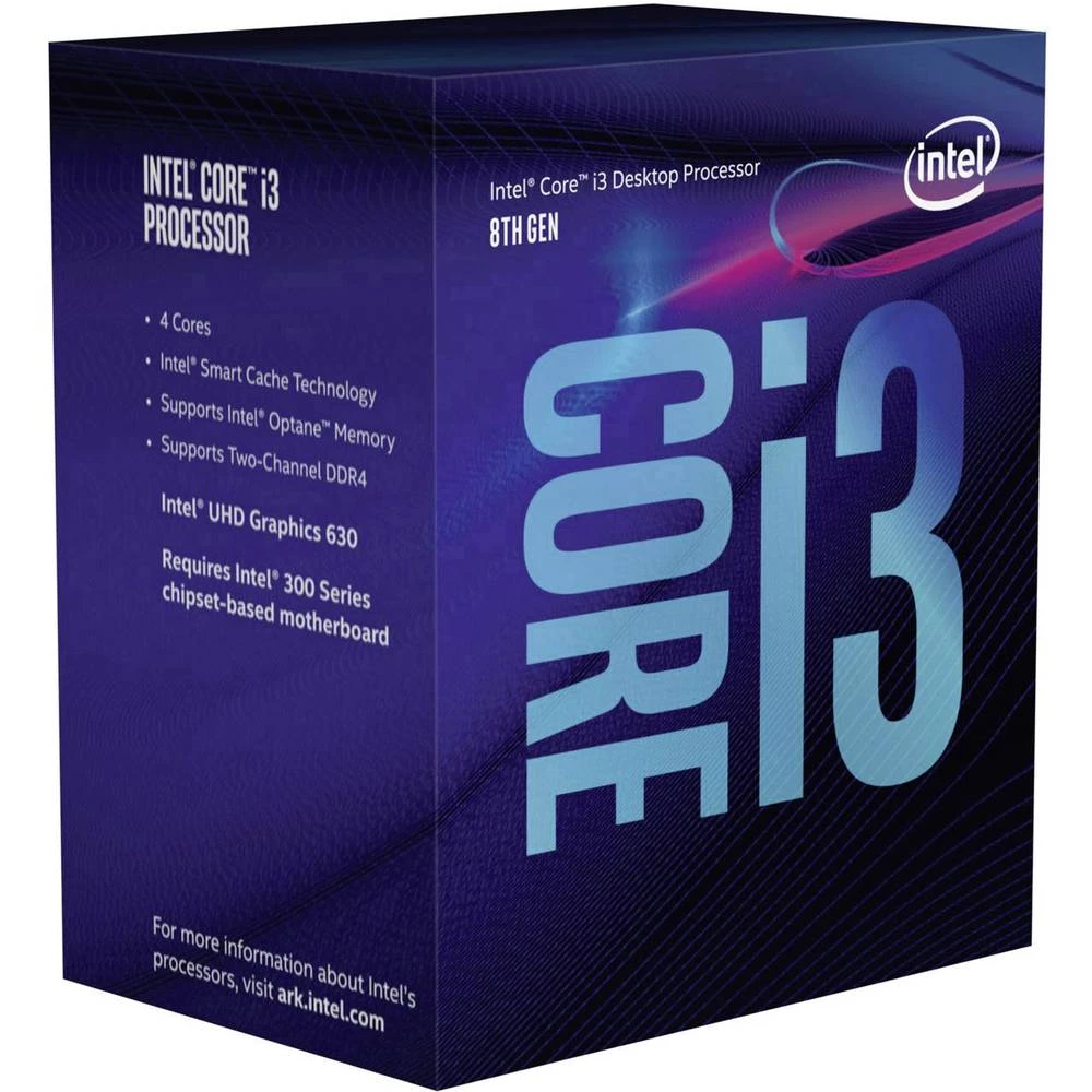 Procesor (CPU) u kutiji Intel Core i3 i3-8100 4 x 3.6 GHz Quad Core Baza: Intel&reg; 1151v2 65 W slika