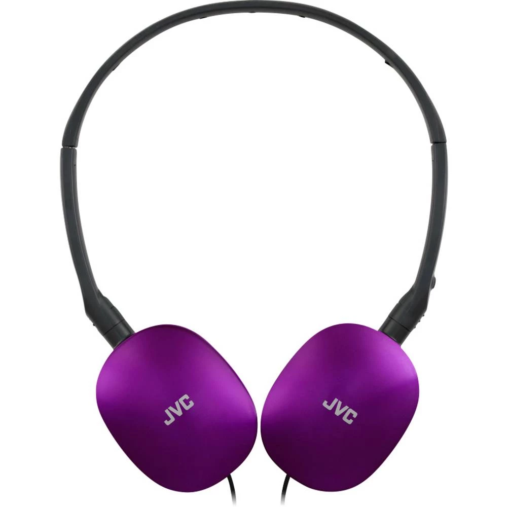 JVC HA-S160M-VU On Ear Headset žičani stereo ljubičasta sklopive, slušalice s mikrofonom HiFi slika