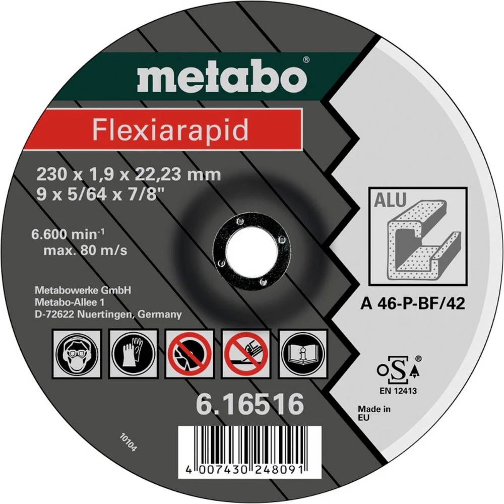 Metabo 616516000 rezna ploča s glavom 22.23 mm 25 St. slika