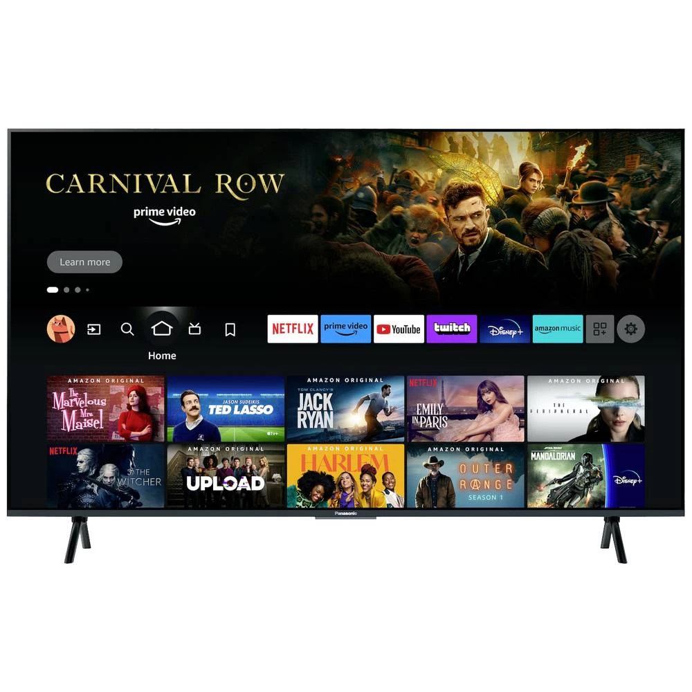 Panasonic TX-43MXW834 LCD-TV 108 cm 43 palac Energetska učinkovitost 2021 G (A - G) DVB-T2, DVB-T2 hd, dvb-s2, dvb-c crn slika