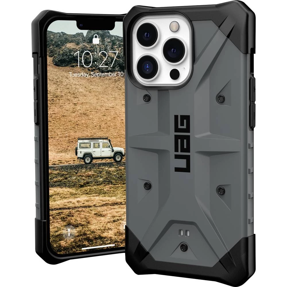 Urban Armor Gear  Pathfinder Case  stražnji poklopac za mobilni telefon  Apple  iPhone 13 Pro  srebrna slika