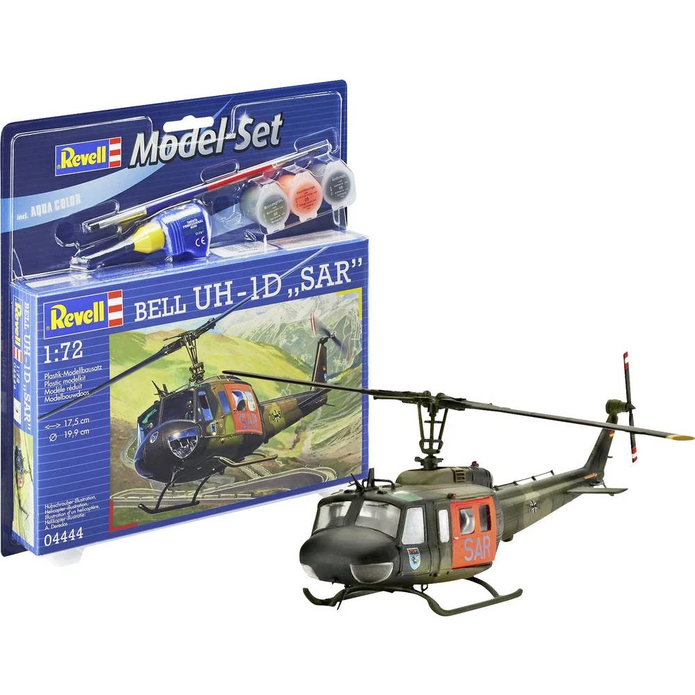 Revell 64444 Bell UH-1D "SAR" helikopter za sastavljanje 1:72 slika