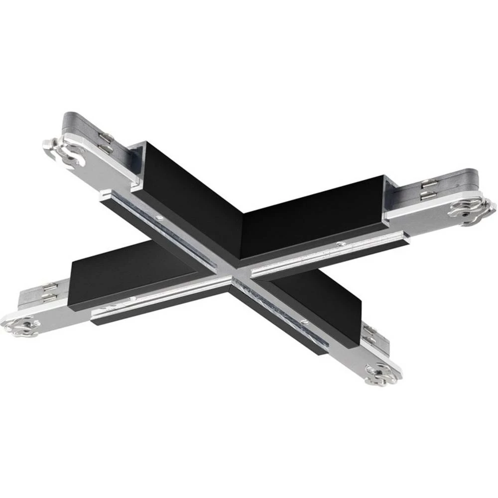 Visokonaponski sustav šina-komponente X-priključak SLV D-Track 172180 Crna slika