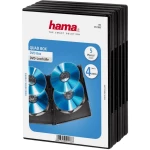 Hama 4-struki DVD kutija 4 CD-ja/DVD-ja/Blu-rayeva Polipropilen Crna 5 ST (Š x V x d) 134 x 189 x 14 mm 00051186