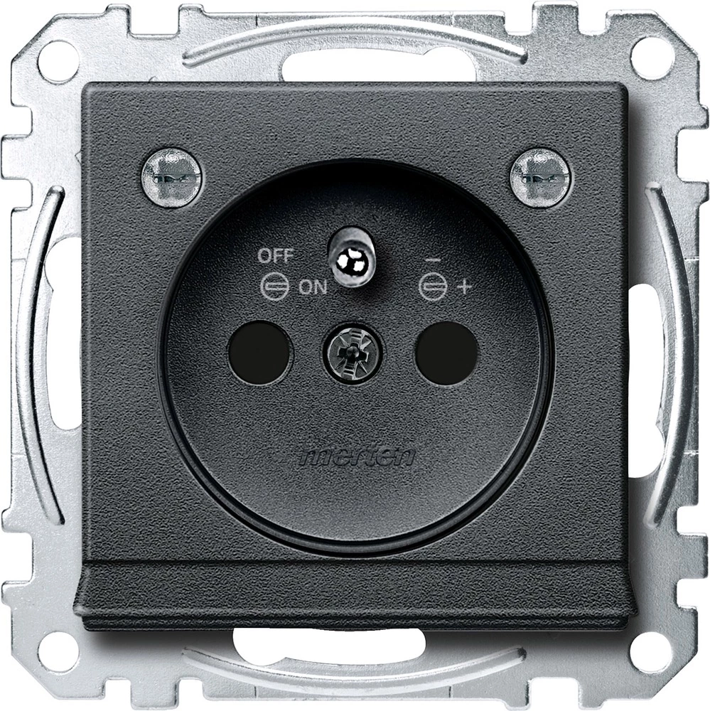 Merten Utičnica Sustav M Antracitna boja MEG2504-0414 slika