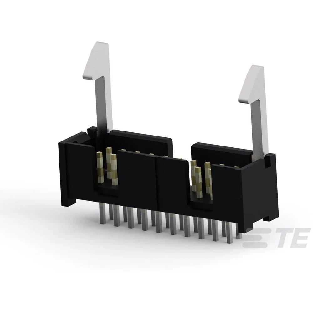 TE Connectivity ugradna standardna letva s muškim kontaktima 104128-4 1 St. Bulk slika