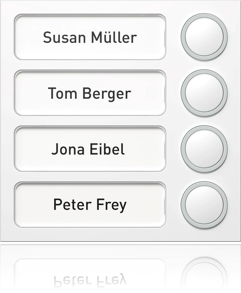 Ritto by Schneider 1875499 Video-portafon Ritto 1875499 Modul ključa Portier izmjenjiva slika