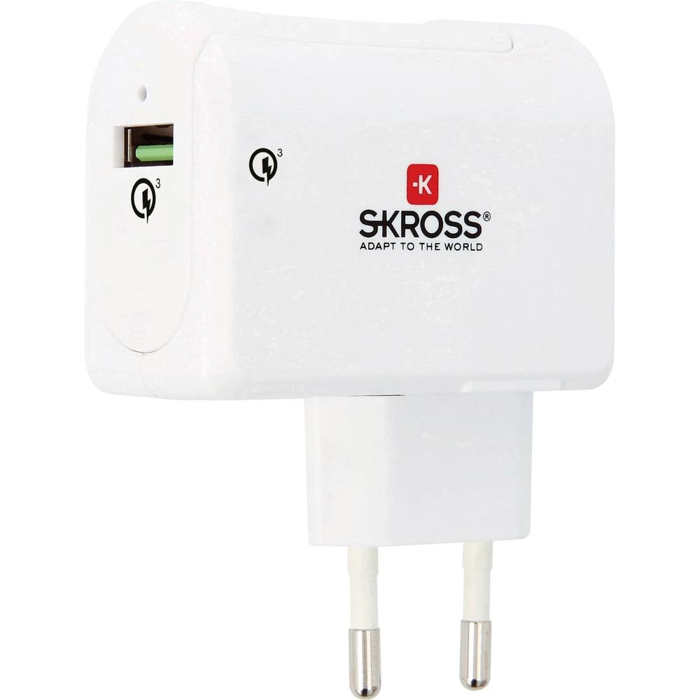 Skross 2.800121 USB punjač Utičnica Izlazna struja maks. 3 A 1 x slika