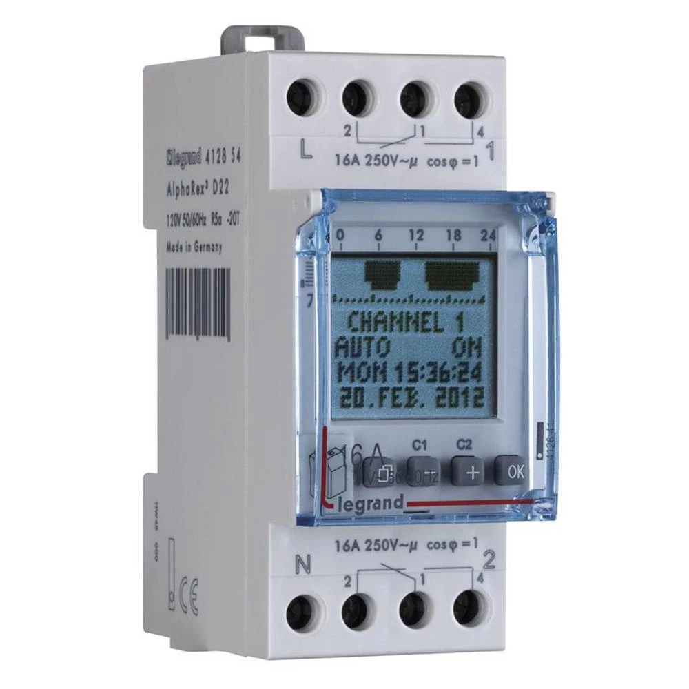 Legrand Legrand 412658 uklopni sat digitalno 120 V slika