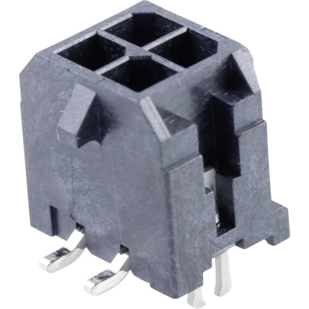 Molex ugradna standardna letva s muškim kontaktima Ukupan broj polova 4 Raster: 3 mm 430450415 1 St. Tape on Full reel slika