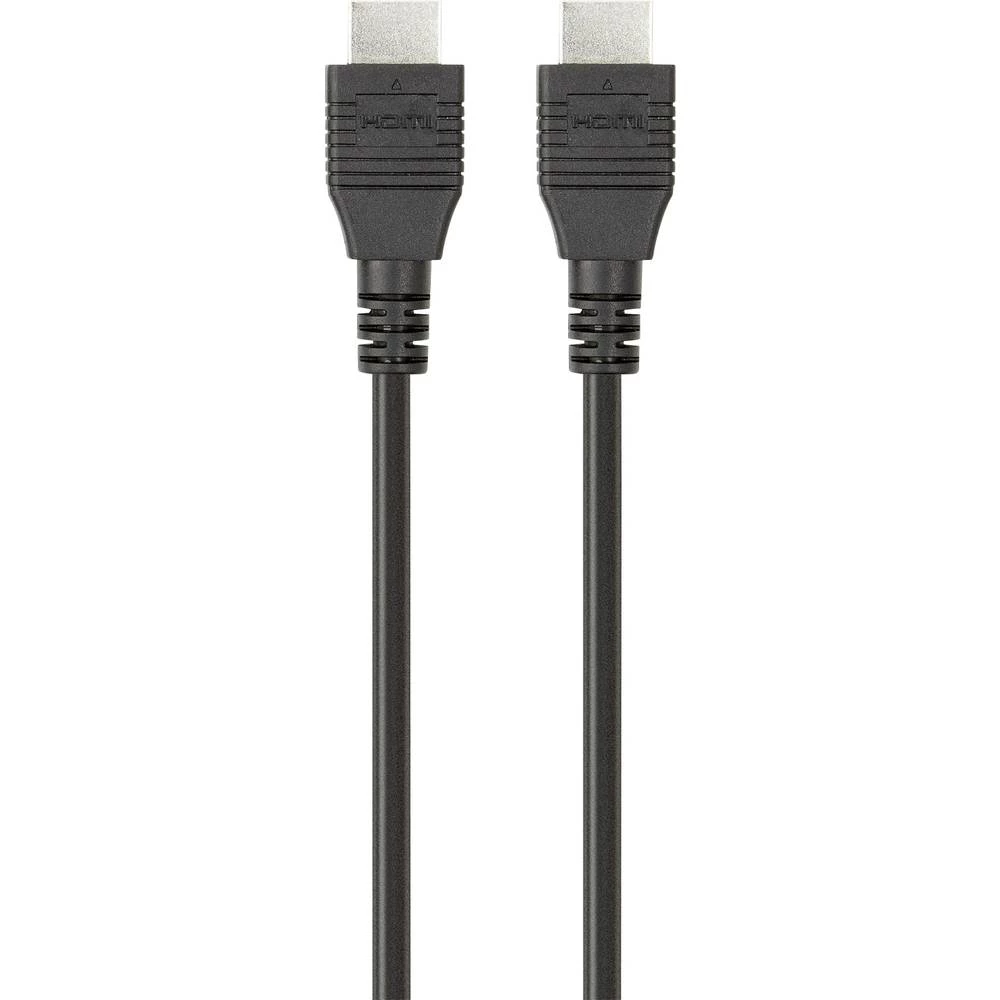 Belkin HDMI Priključni kabel [1x Muški konektor HDMI - 1x Muški konektor HDMI] 2 m Crna slika