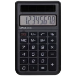 Maul ECO 250 džepni kalkulator crna Zaslon (broj mjesta): 8 solarno napajanje (Š x V x D) 60 x 98 x 12 mm
