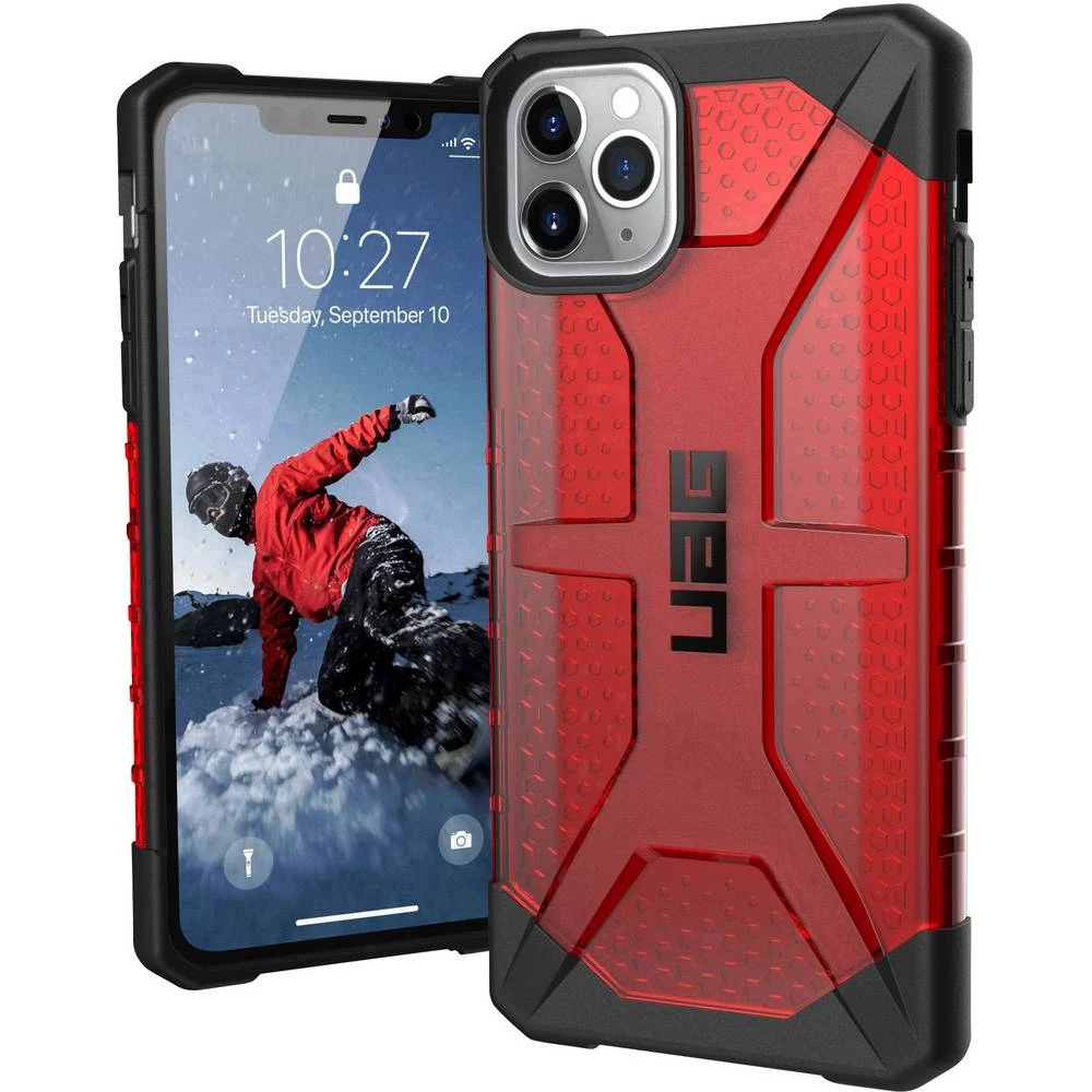 uag Plasma Case iPhone 11 Pro Max Crvena (prozirna) slika