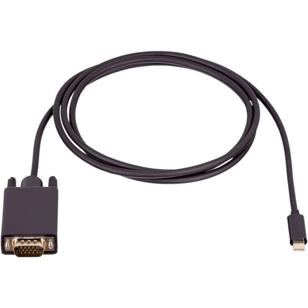 Akyga priključni kabel 1.5 m crna AK-AV-17 USB-C kabel slika