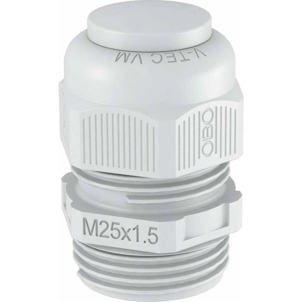 Kabelska uvodnica 1,5 mm Plastika Svijetlosiva OBO Bettermann V-TEC VM25VS LGR 25 ST slika