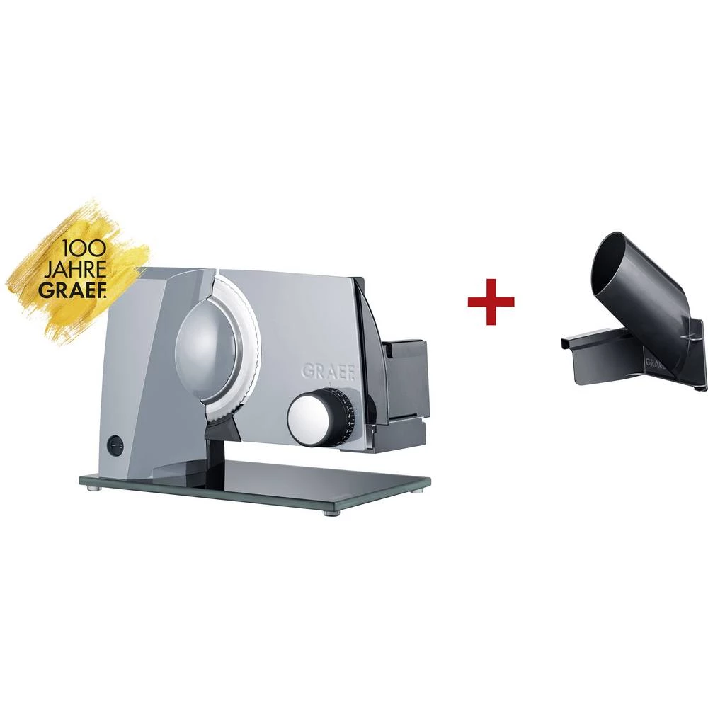 Graef Jubiläums-Allesschneider "100 Jahre Graef" svestrani rezač S12050 metalna , crna slika
