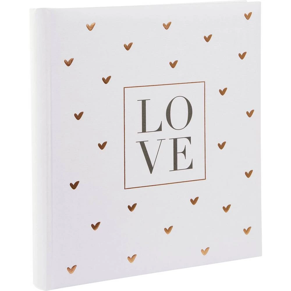 Goldbuch 08173 album za fotografije (Š x V) 30 cm x 31 cm bijela, ružičasto-zlatna (roségold) 60 Stranica slika