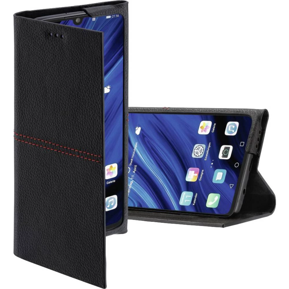 Hama Red Sensation knjižica Huawei P30 crvena, crna slika