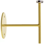 Pribor, zidni nosač za magnetnu svjetiljku Miram, širina: 85 mm, visina: 96 mm, žuta Deko Light 930622 Miriam stenski držač     žuta