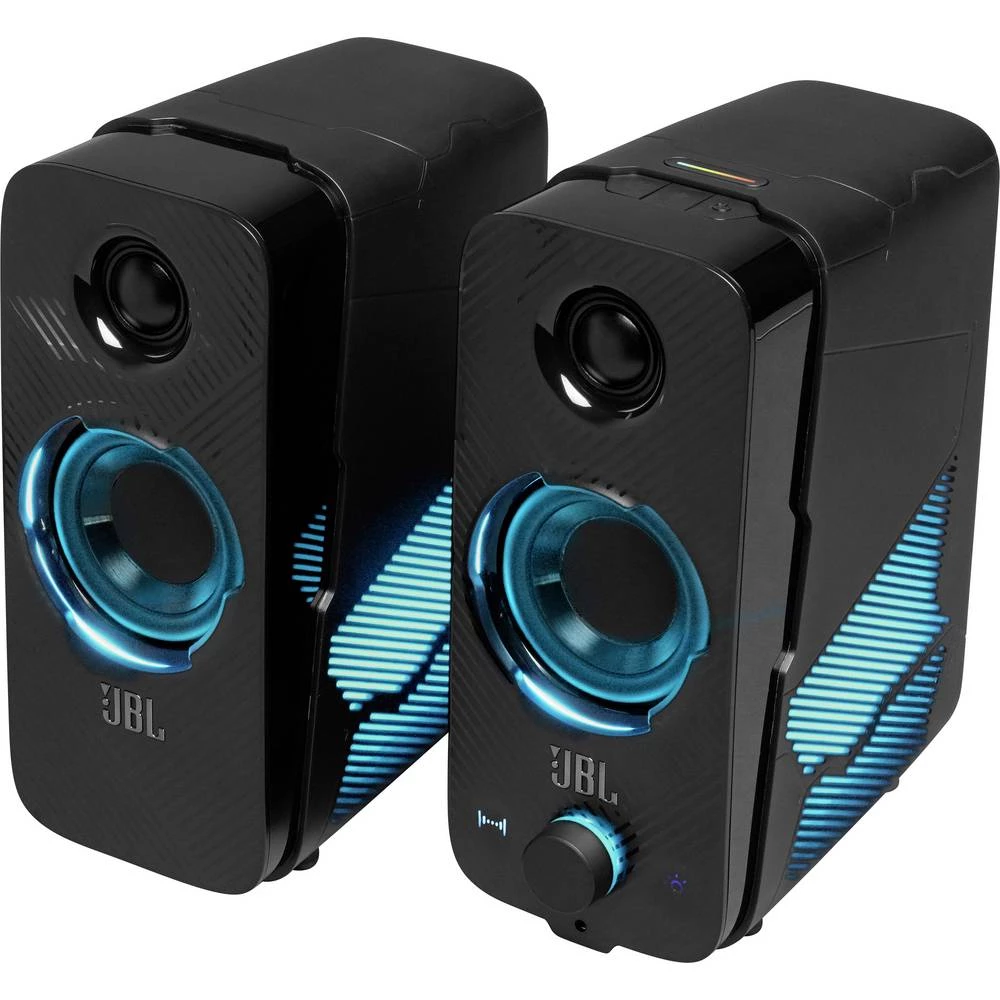 JBL Harman QUANTUM DUO 2.0 pc zvučnik Bluetooth®, žičani 20 W crna slika