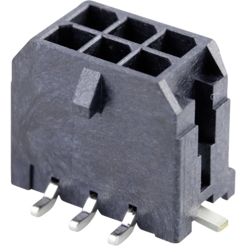 Molex ugradna standardna letva s muškim kontaktima Ukupan broj polova 6 Raster: 3 mm 430450620 1 St. Tape on Full reel slika