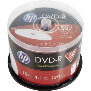 HP DME00025WIP DVD-r prazan 4.7 GB 50 St. vreteno slika