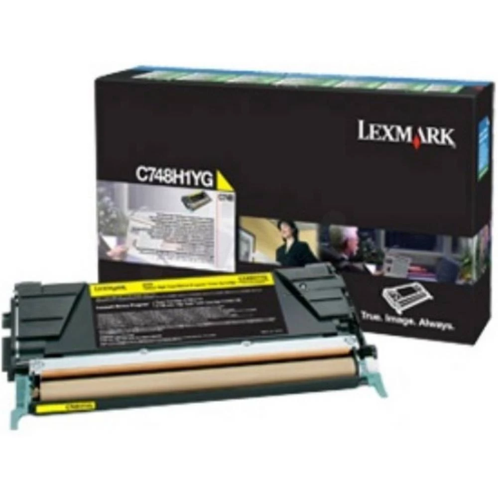 Lexmark Toner C748 C748H3YG Original Žut 10000 Stranica slika