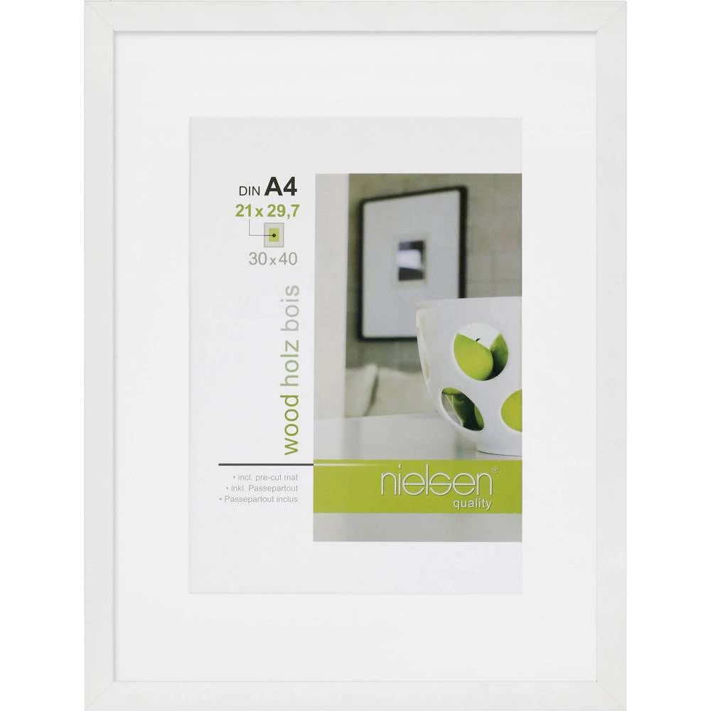Nielsen Design 8988017 izmjenjivi okvir za slike Format papira: 30 x 40 cm bijela slika