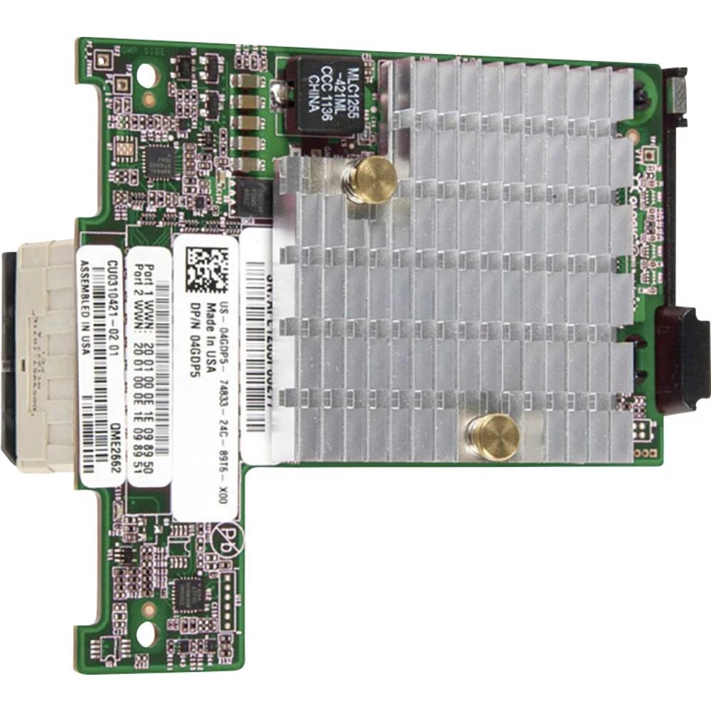 Mrežni adapter 14.025 Mbit/s Dell QLogic QLE2662 - Hostbus-Adapter - PCIe PCIe 2.0 x8 slika